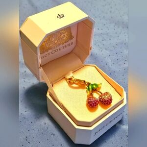 Juicy Couture Pave Cherries Charm